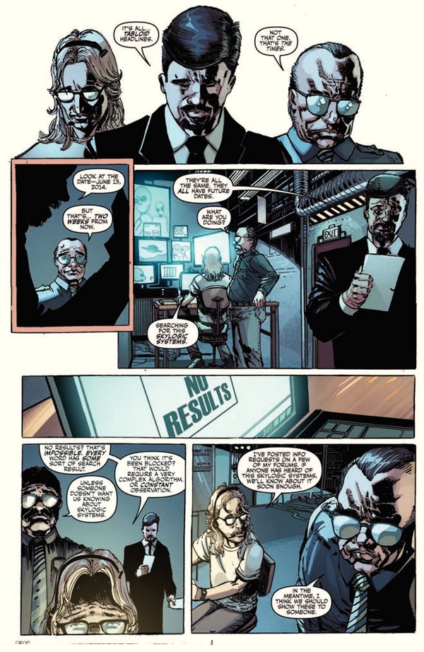 The X Files Conspiracy 1 Meets The Transformers Comic Book Preview Image  (7 of 9)